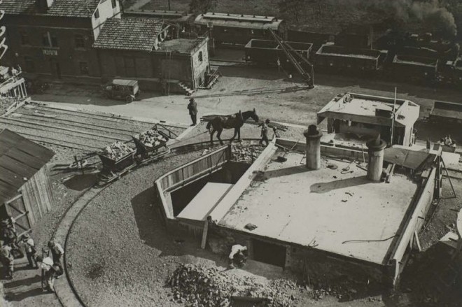 carrière et gare de Lauw 1918.jpg