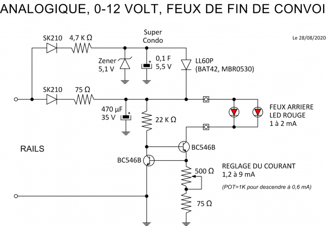 Analogique - Feu de fin de convoi - Schéma.png